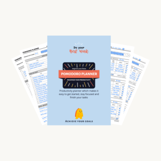 Pomodoro Planner Bundle