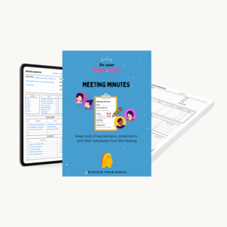 Meeting Minutes Template